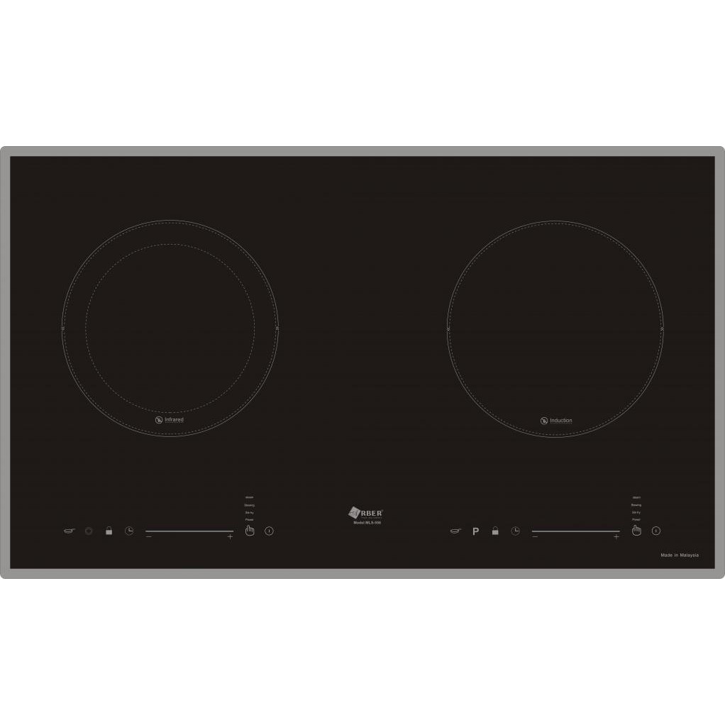 Bếp từ nhập khẩu Aber - model : MLS-556 - made in Malayxia có tính năng chiên xào - bảo hành 3 năm chính hãng