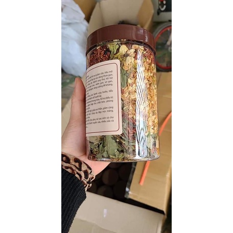 Trà gạo nứt xạ đen giảm cân hộp 500gr