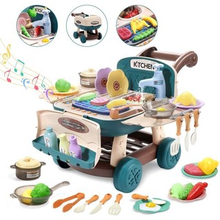 Đồ chơi Xe đẩy thức ăn mini