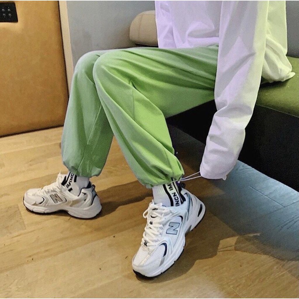 Quần thun ống rộng SIB Clothing rút ống nhiều màu unisex ulzzang SIB034