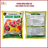 Phân bón GREEN FARM Hữu Cơ ra hoa cho Hoa Hồng và Cây Cảnh