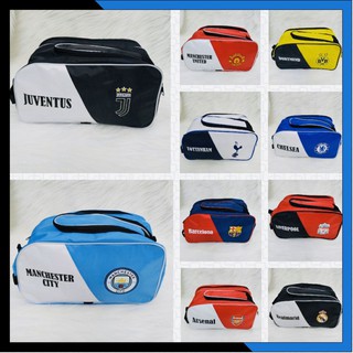 Túi Đựng Giày Đá Bóng 2 Ngăn Câu Lạc Bộ, Túi Hai Ngăn Bóng Đá, Thể Thao, Đá Banh
