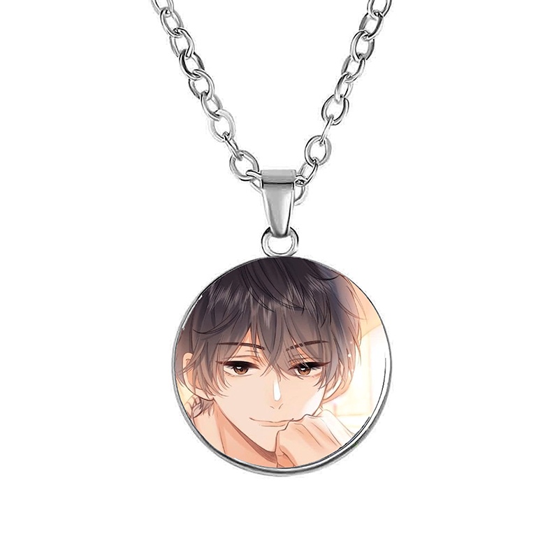 Vòng cổ in hình VỤNG TRỘM KHÔNG THỂ GIẤU - Tình Yêu Thầm Kín manhua phụ kiện trang sức anime chibi