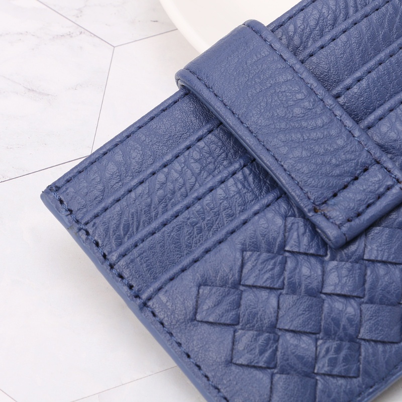 Ví Đựng Thẻ Tín Dụng / Tiền Xu Mini Kiểu Dệt Mỏng Thời Trang Cho Nam / Nữ