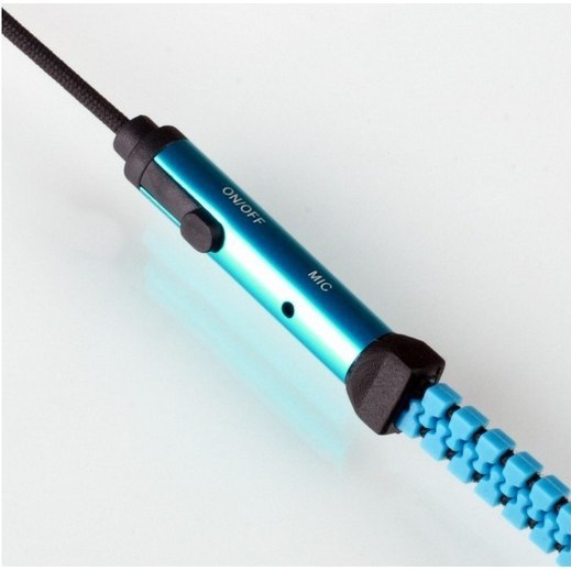 Tai nghe kéo khóa chống rối dây zipper -DC1215