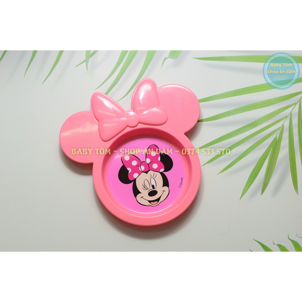 Bát/Đĩa Ăn Dặm Mickey/Minnie Thái Lan NPP Baby Tôm