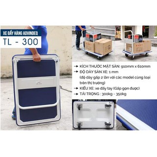 Xe đẩy hàng ADVINDEQ TL-300