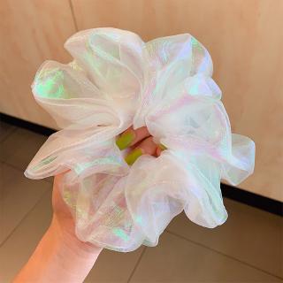 Dây Cột Tóc Lấp Lánh Đơn Giản Phong Cách Hàn Quốc Cho Nữ