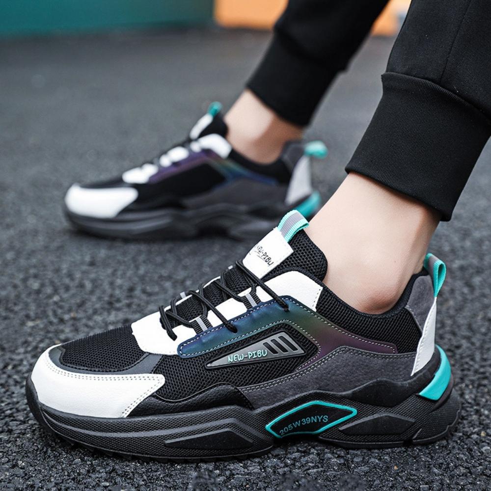 Giày sneaker thể thao nam phản quang New-PiBu hầm hố cá tính mẫu mới