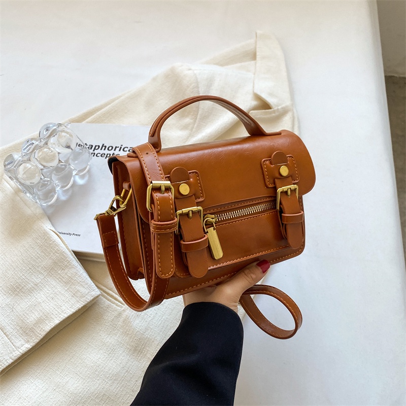 Túi Đeo Chéo Hình Vuông Cỡ Lớn Phong Cách Thời Trang