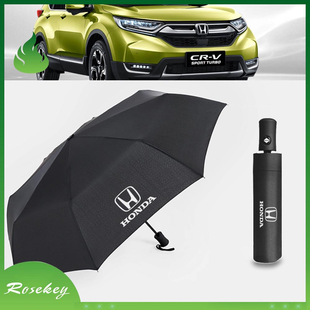 Dù Che Mưa Nắng Tự Động In Logo Xe Hơi Honda