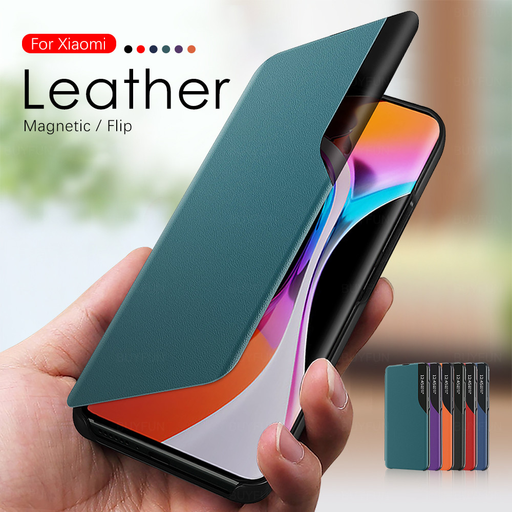 Bao Da Tráng Gương Thời Trang Cho Xiaomi Poco X3 Nfc Mi10 Pro 10 Pro