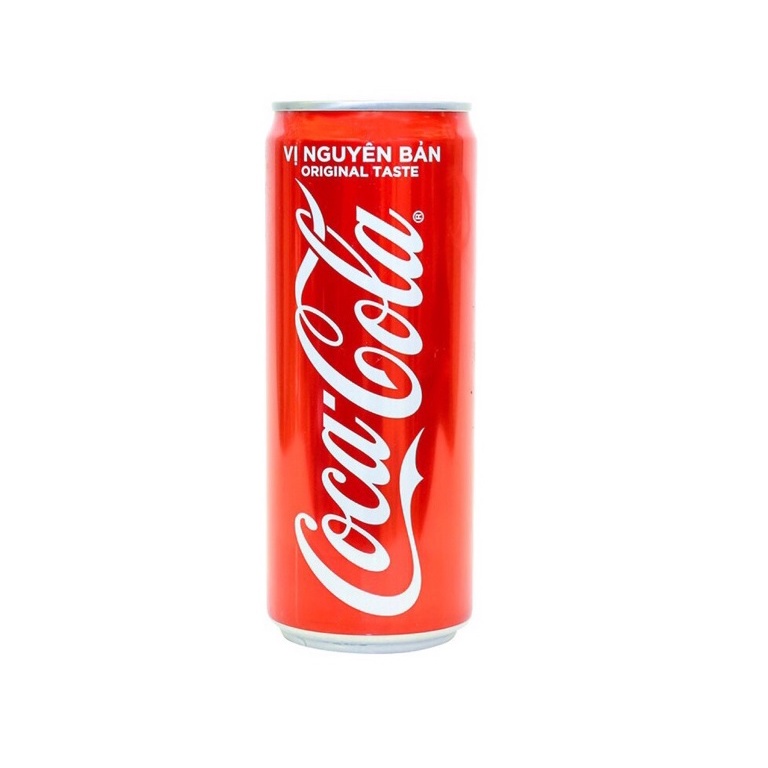 Nước Coca Cola Vị Nguyên Bản lon 320ml