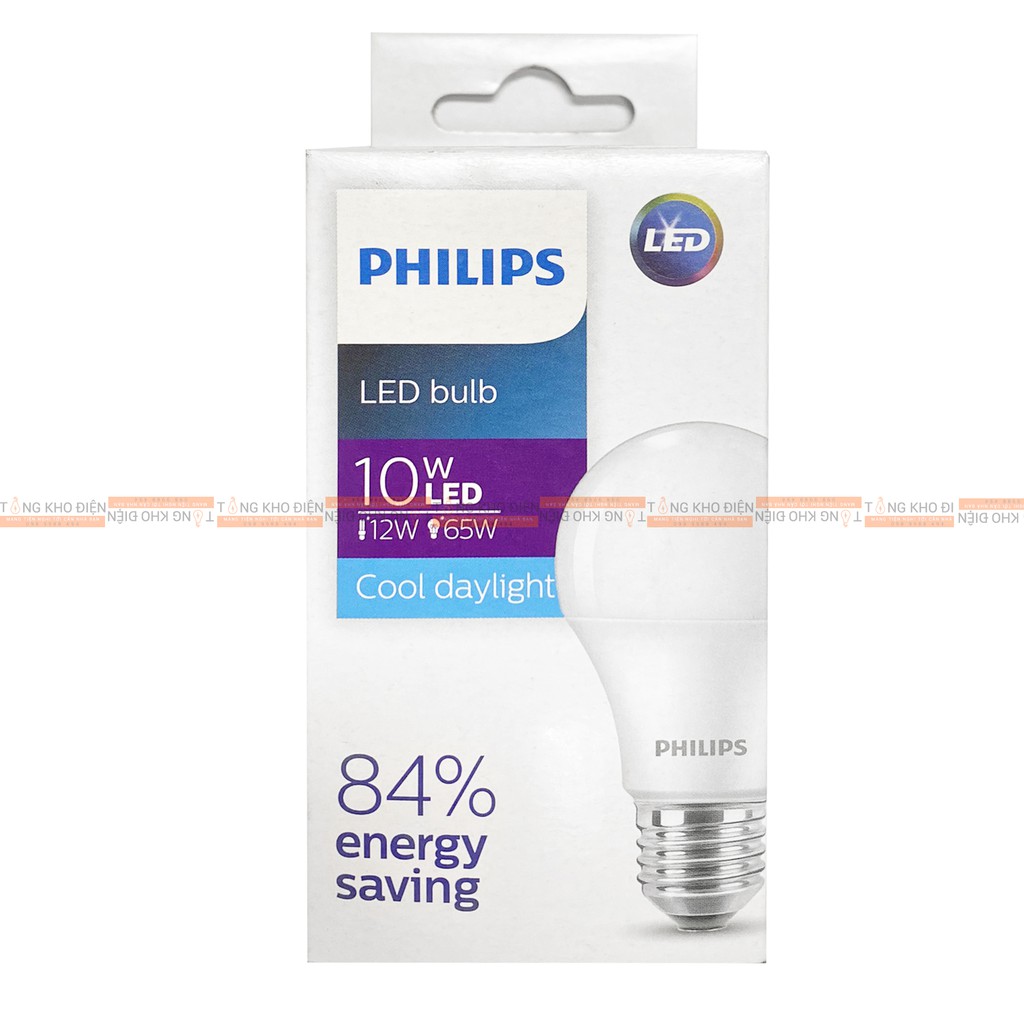 Bóng đèn Led Philips, Bảo hành 2 năm, công suất 3-7-10-13w