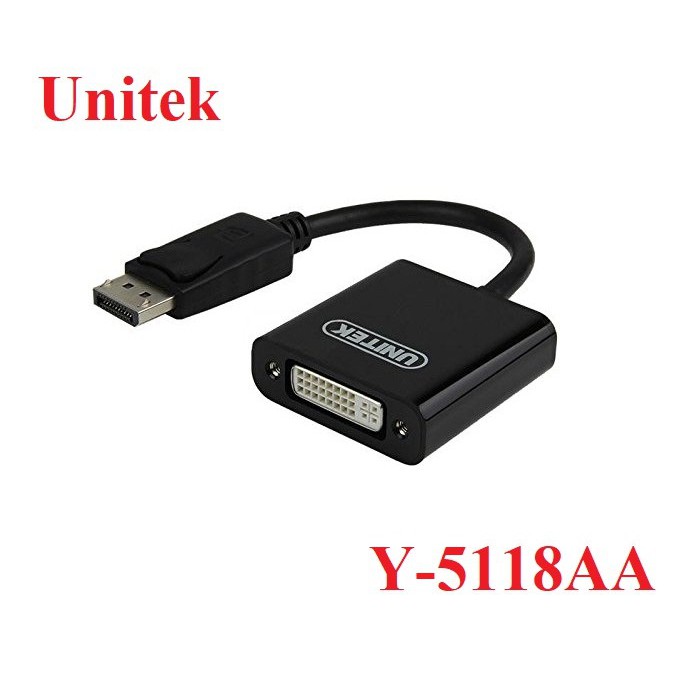 CÁP DISPLAY PORT TO DVI UNITEK YC5118AA