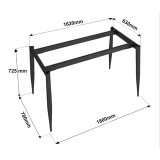Bộ chân bàn sắt Louis VI-18