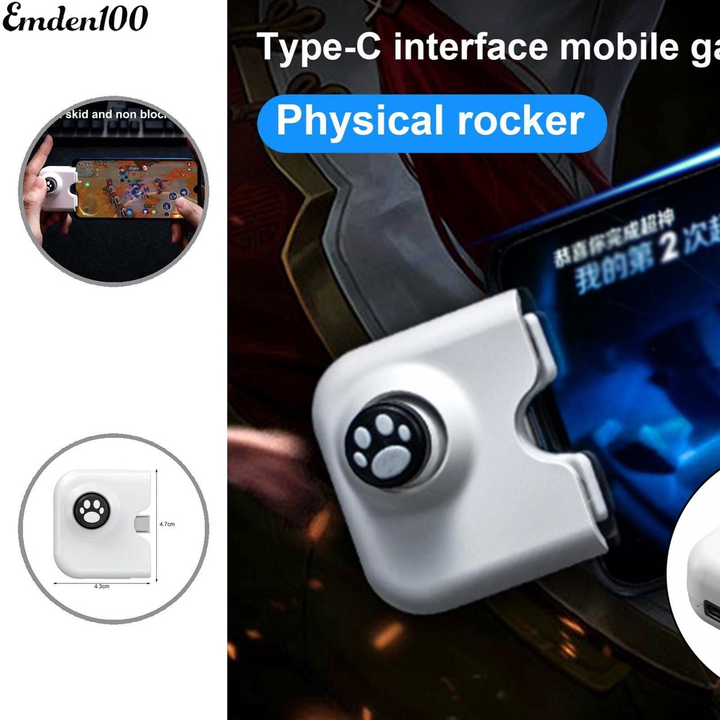 emden100 Game Assistant Game Controller Smartphone Mobile Gaming Controller Low Power Consumption