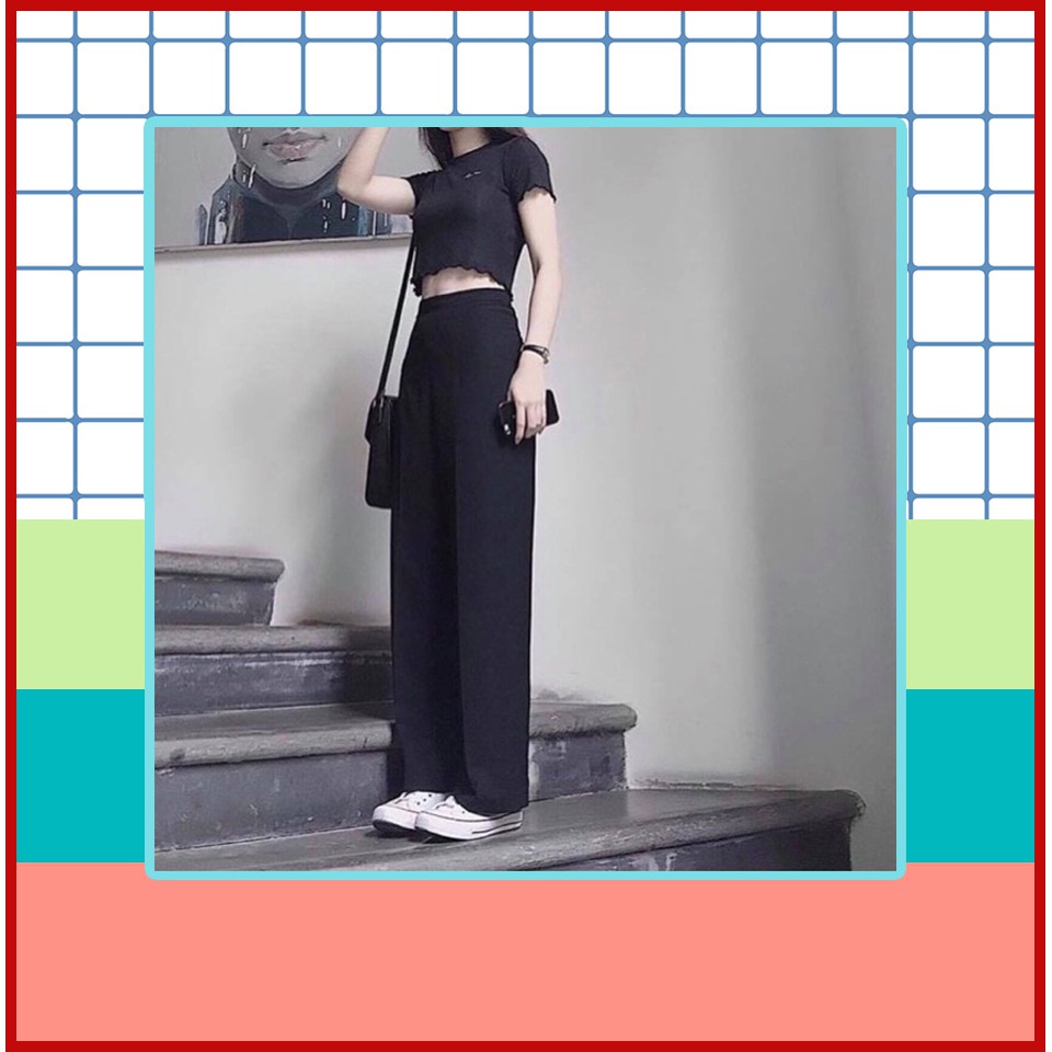 [ FREESHIP ] Quần Ống Rộng Nữ Hàn Quốc Hot 2020 🎁
