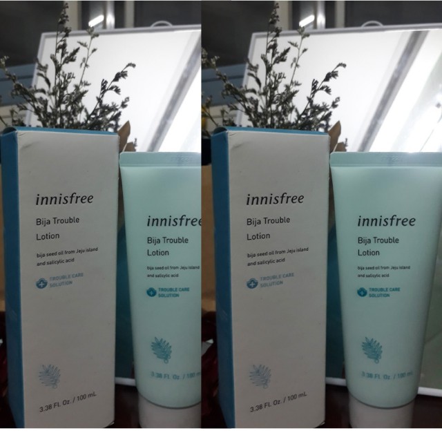 Sữa Dưỡng Da Innisfree Bija Trouble Lotion 100ml