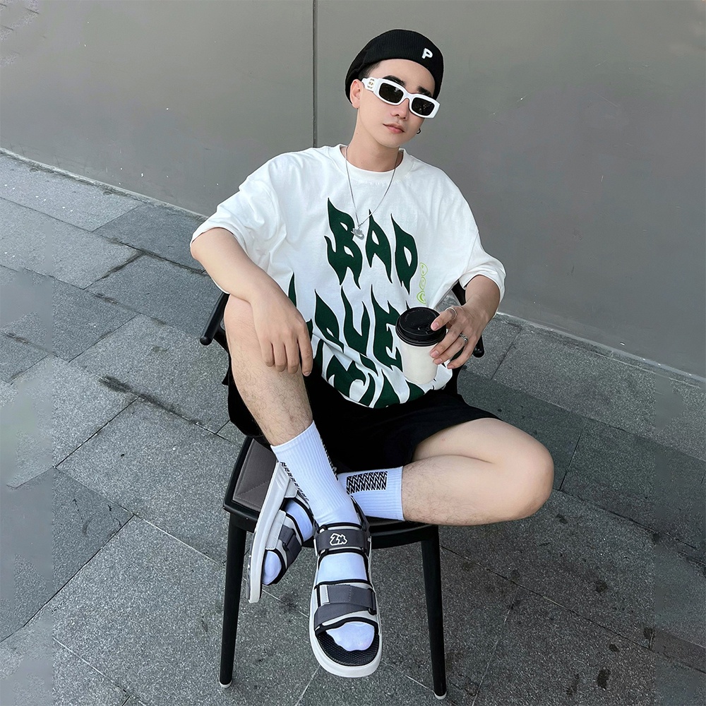 Sandal ZX Meta 2822 Streetwear quai dán All Grey & Black Grey