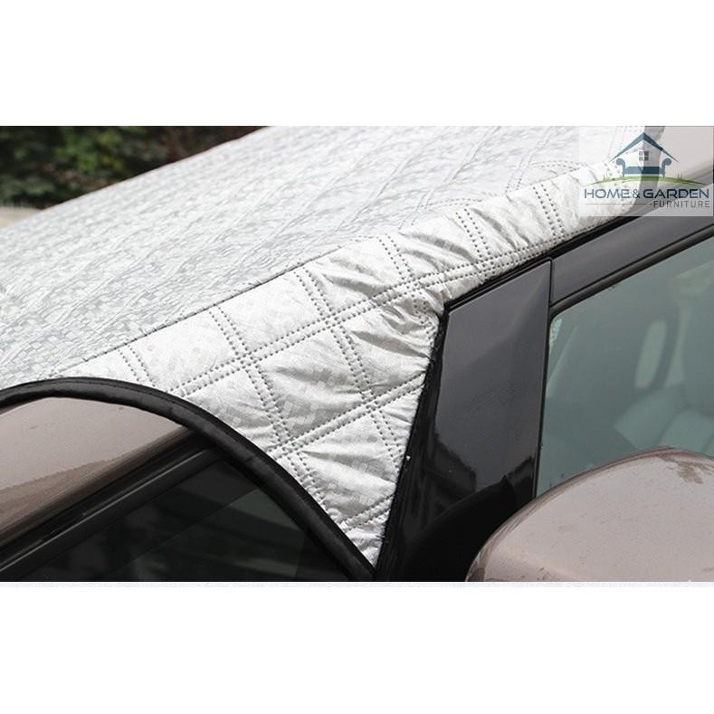 Bạt che nắng kính lái xe ô tô hàng dày phản quang 3 lớp - có ảnh thật