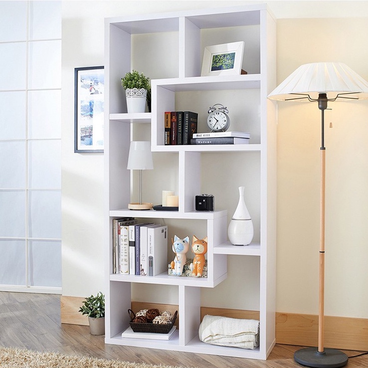 Kệ sách gỗ chữ U gỗ MDF loại tốt uy tín 140x70x20