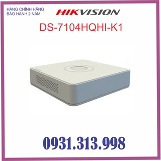 Đầu ghi hình HD-TVI 4 kênh HIKVISION DS-7104HQHI-K1 (S)