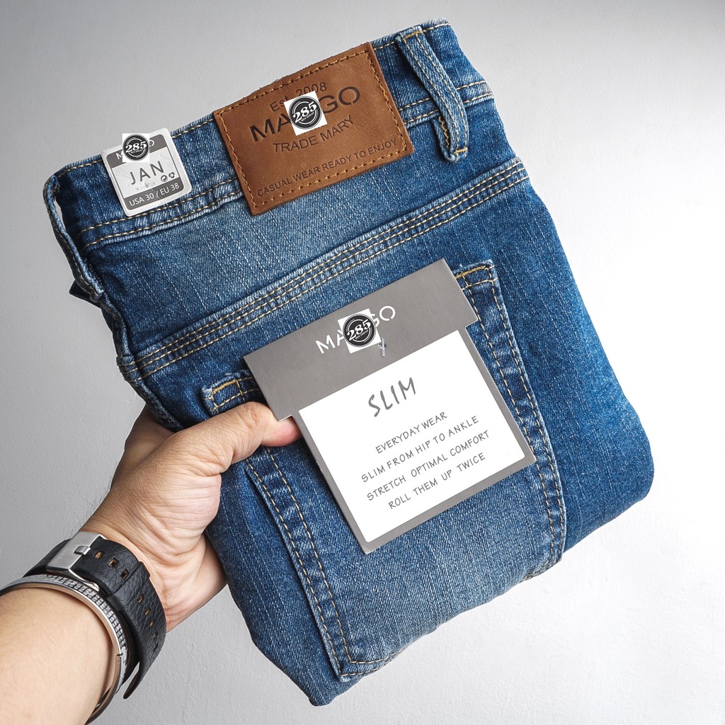 ❤️OK KO ĐẸP THÌ THÔI LUÔN ❤️QJMG2💖Quần Jean Nam Xoài SlimFit💖Chất quần co giãn đẹp chất ngất không quất là sai lầm💖 | BigBuy360 - bigbuy360.vn