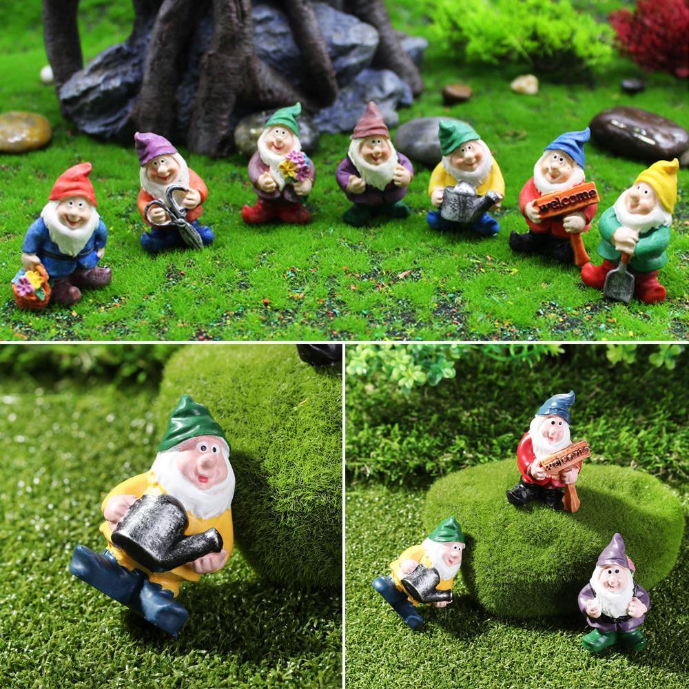 LANSEL Mô Hình Gnome Gnome Trang Trí Tiểu Cảnh