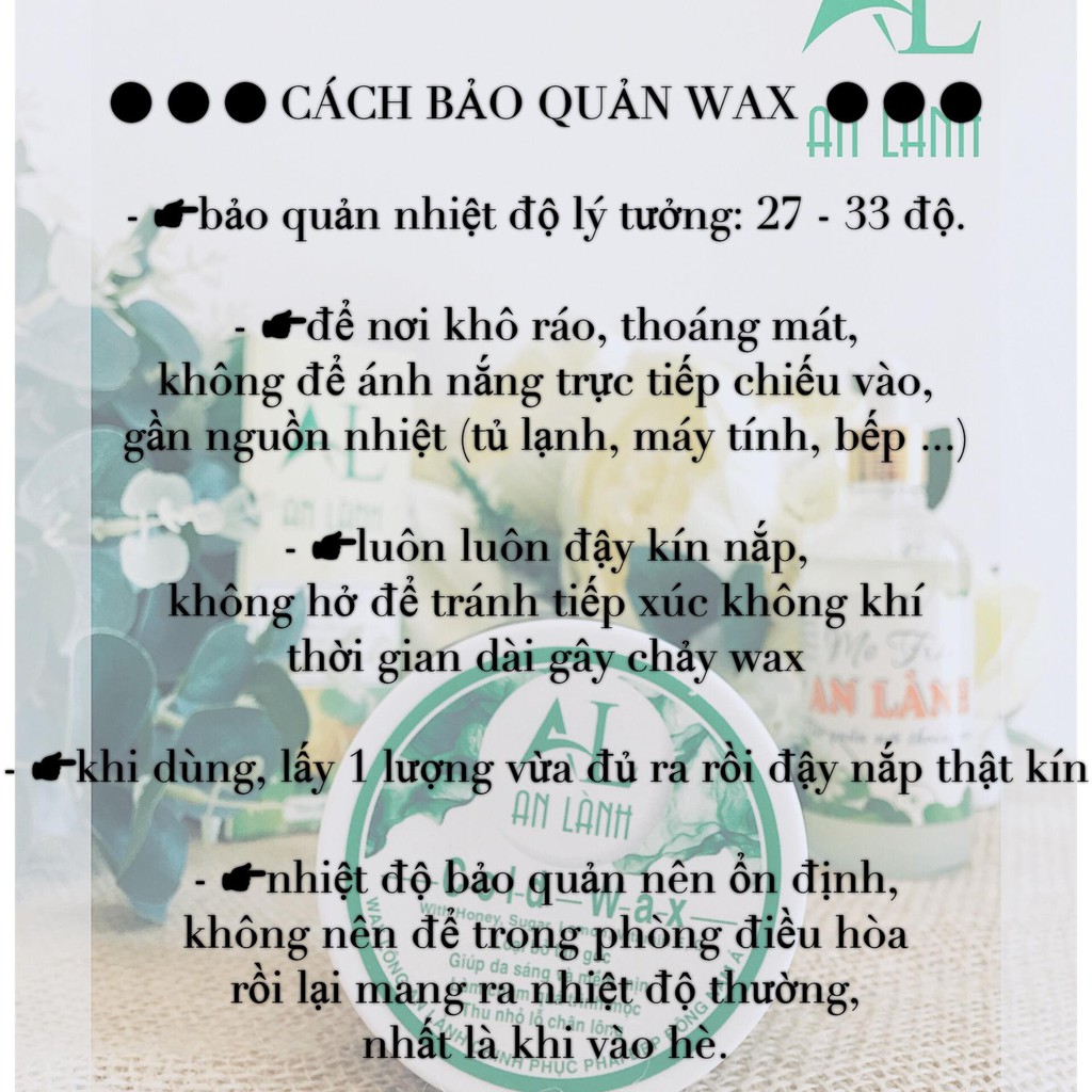 COMBOS TẨY LÔNG - WAX LÔNG AN LÀNH, MỠ TRĂN TRIỆT LÔNG - TẶNG KÈM PHỤ KIỆN WAX | BigBuy360 - bigbuy360.vn