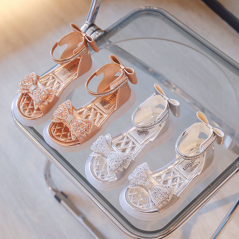 Xăng đan Công Chúa Thời Trang Hàn Quốc 2022 Cho Bé Gái