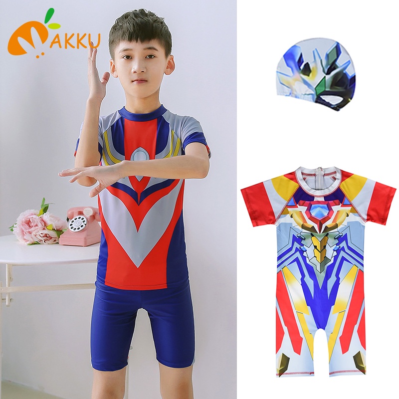 Bộ Đồ Bơi In Hình Superman Cho Bé Trai