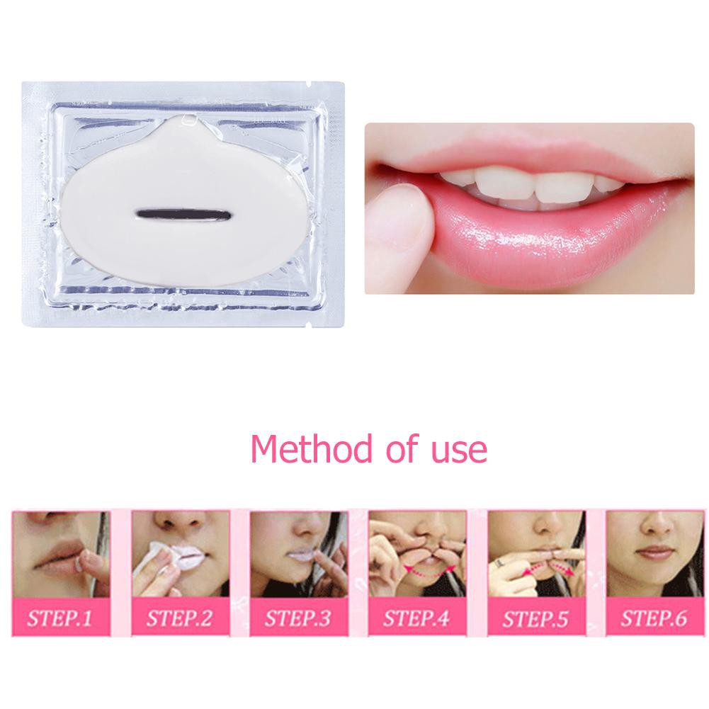 Mặt Nạ Môi Collagen Dưỡng Ẩm Chống Nếp Nhăn Cho Nữ