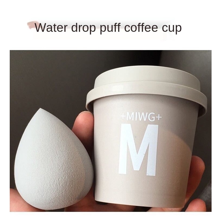 Mút Trang Điểm Hình Trứng Mềm Mại Có Thể Sử Dụng Ướt Và Khô