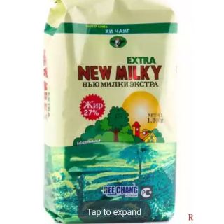  SỈ/LẺ, DATE MỚI 29/7/2023)SỮA BÉO NGA NEW EXTRA MILKY -1KG - TÚI - NGA