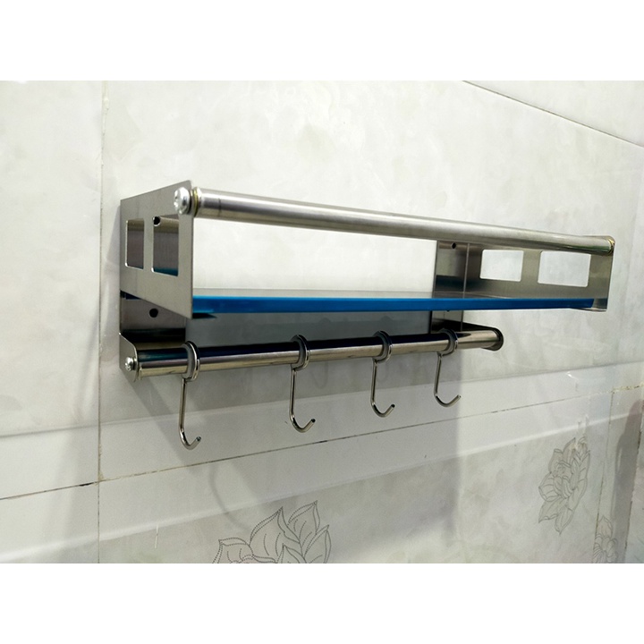 Kệ Đựng Đồ Đa Năng Có Móc Treo KB39