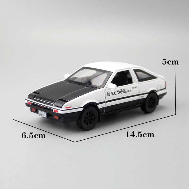 [HCM]Diecast xe mô hình AE86 kim loại 1:32