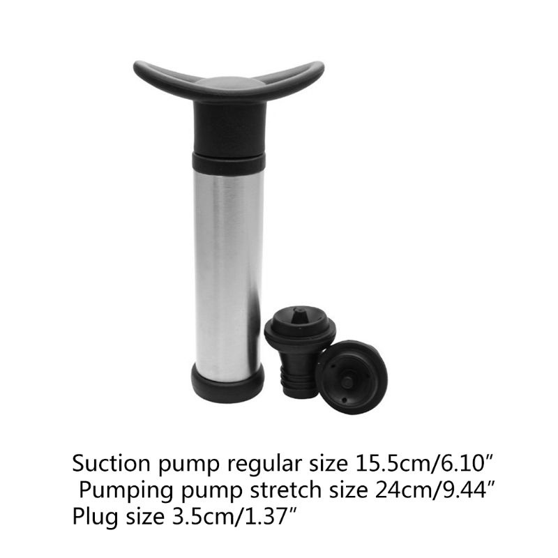 ✿ Nút Chặn Chai Rượu Hút Chân Không Giúp Tiết Kiệm Không Gian Tiện Dụng