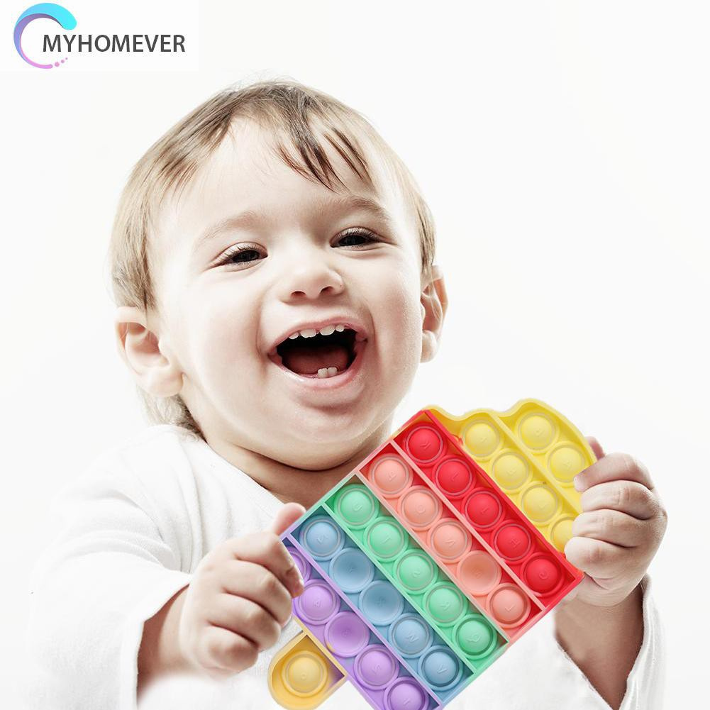 Pop It Fidget Đồ chơi Autism Push Bubble Sensory Đồ chơis Anti Stress Squeeze Desktop Puzzle Đồ chơis