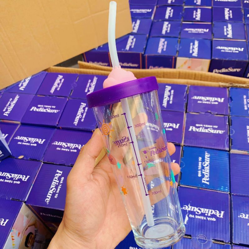 Ly Thủy Tinh Chia Vạch Pediasure Luminarc Lille Scale 425ml | Đổi Màu khi Nhiệt Độ Nóng