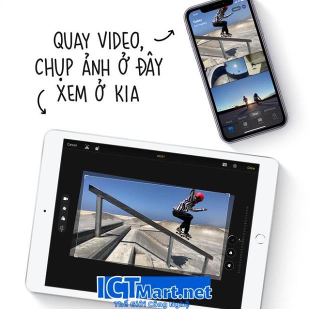 Máy Tính Bảng Apple iPad Gen 8th 10.2-inch Wi-Fi + Cellular 32GB | BigBuy360 - bigbuy360.vn