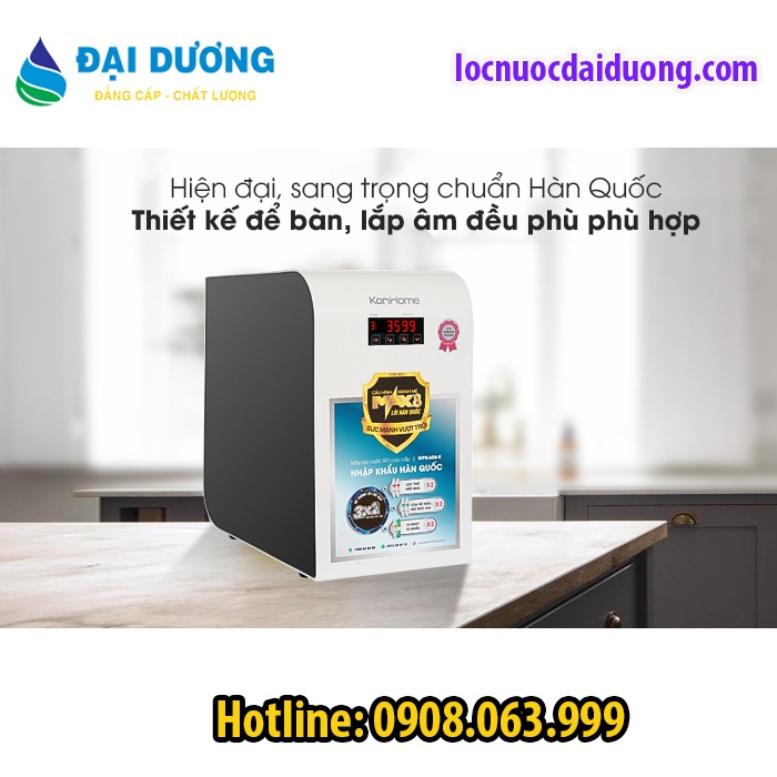 MÁY LỌC NƯỚC THÔNG MINH Korihome WPK-606, Máy lọc nước Korihome vũng tàu, hcm