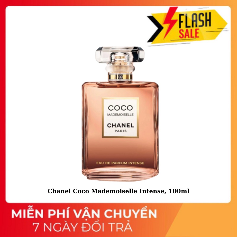 Nước hoa Nữ Chanel Coco Mademoiselle Intense 100ml lưu hương 8h, Hàng chính hãng Hương Thơm Ngọt Ngào Quyến Rũ