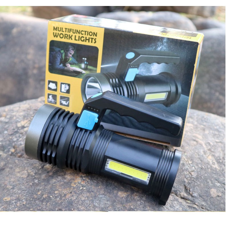 Đèn pin cầm tay X501A 5W bóng led P500 siêu sáng đèn có 3 chế độ chiếu sáng
