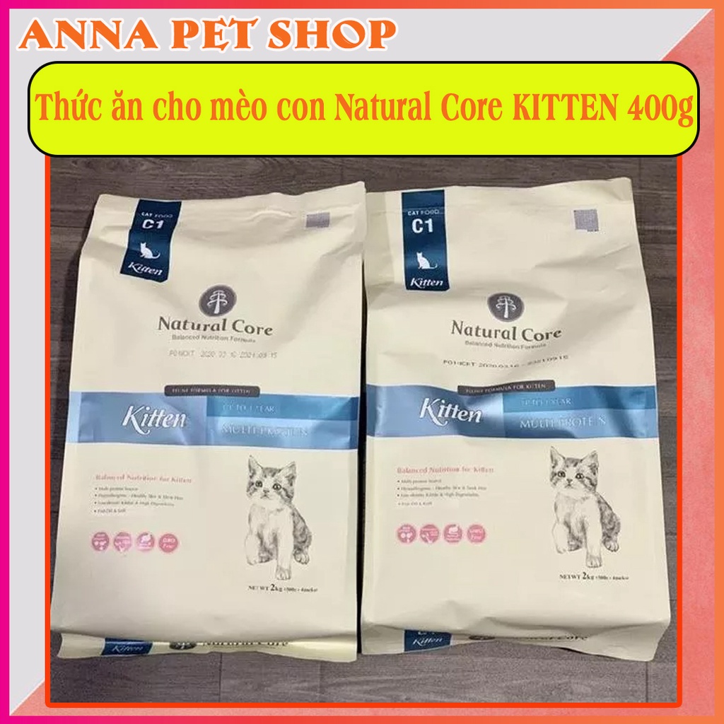 Thức ăn cho mèo con Hàn Quốc Natural Core KITTEN 400gr - 500gr