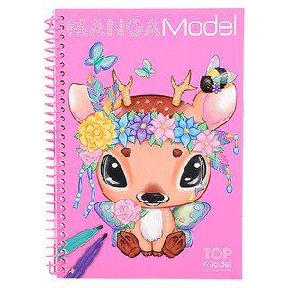 BST dán stickers và tô màu thiết kế thời trang Manga TOPMODEL TM46582