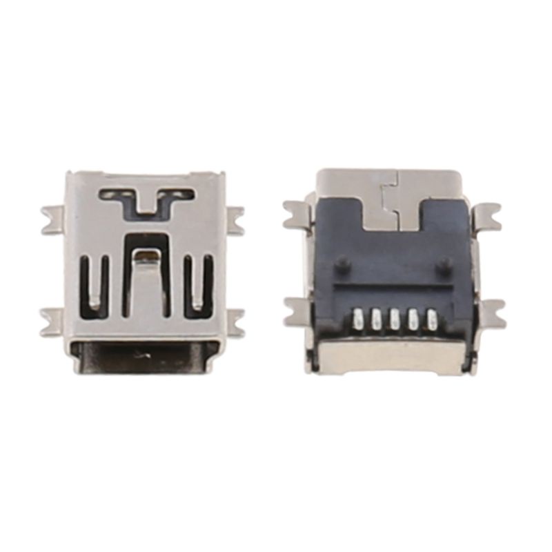 Set 10 Ổ Cắm Kết Nối Usb Type B 5 Pin Cho Sạc Điện Thoại Di Động