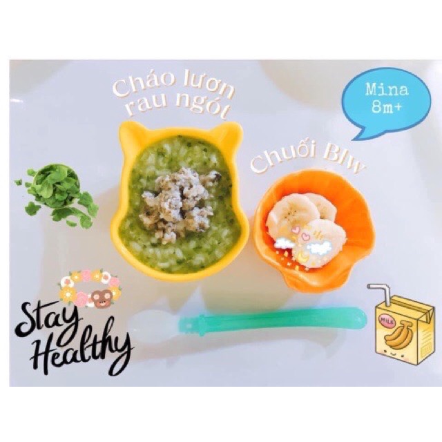 Đĩa sứ hình vỏ sò cho bé ăn dặm kiểu nhật , bát chấm gia vị 30ml SAMI KIDS