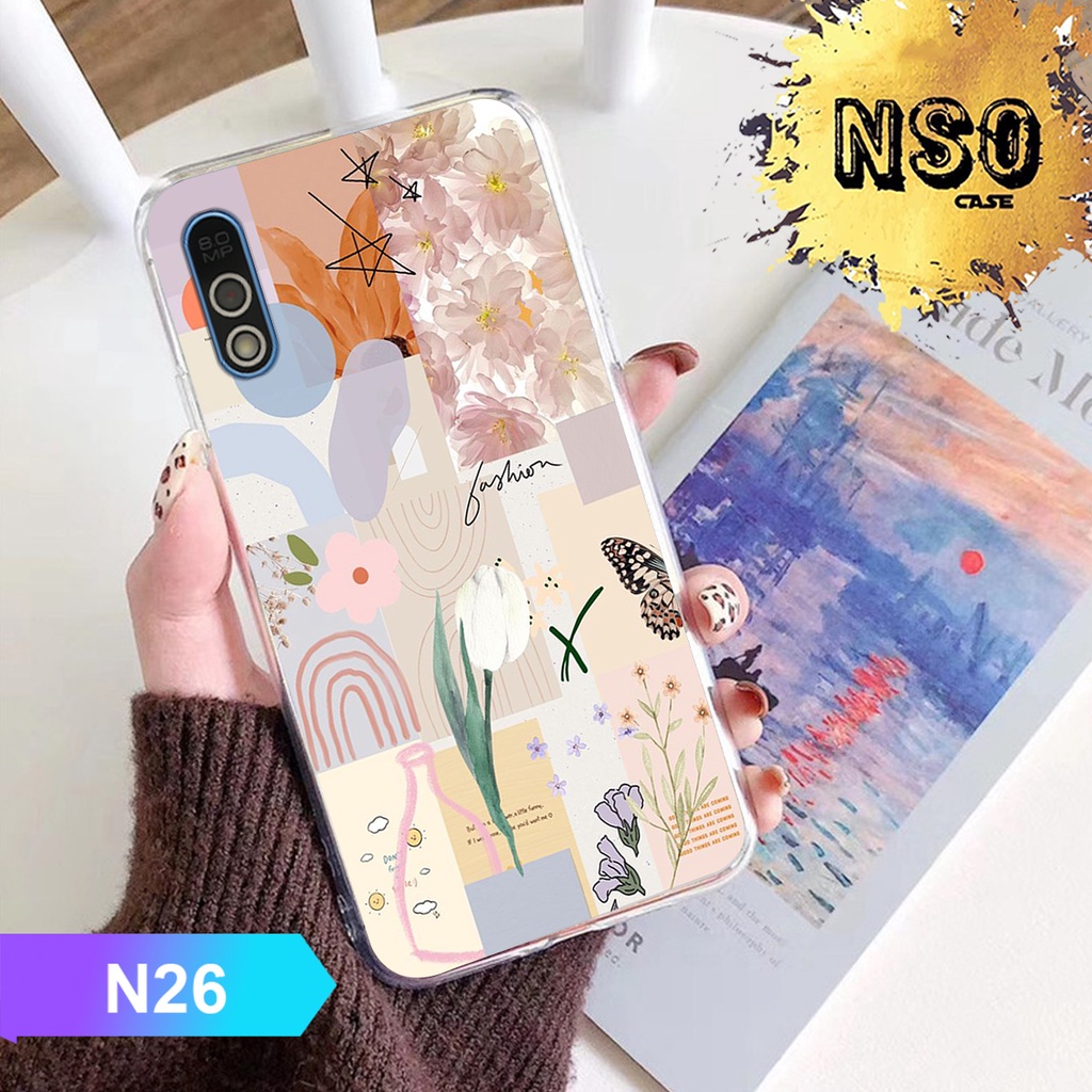 [FREESHIP] Ốp Lưng Vsmart Bee 3 In Hình họa tiết hoa đẹp