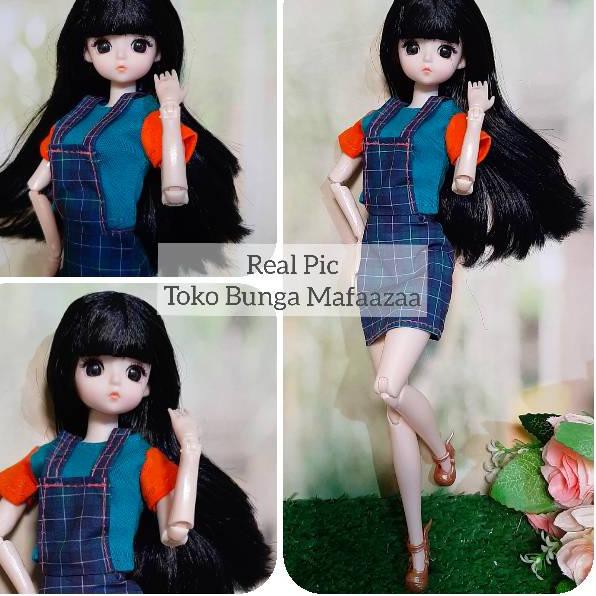 (hàng Mới Về) Bảng Phấn Mắt 3d Trang Điểm Cho Búp Bê Barbie